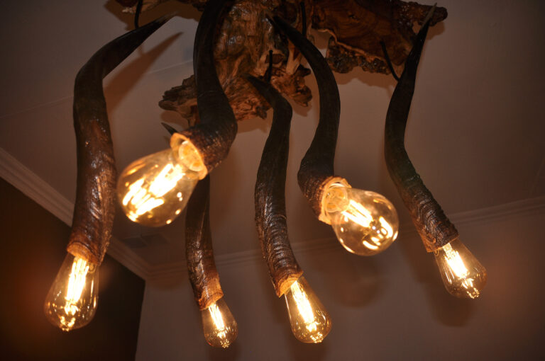Bosveld Dekor - Custom Nyala Horn Chandelier
