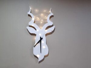 Bosveld Dekor Kudu Wall Clock