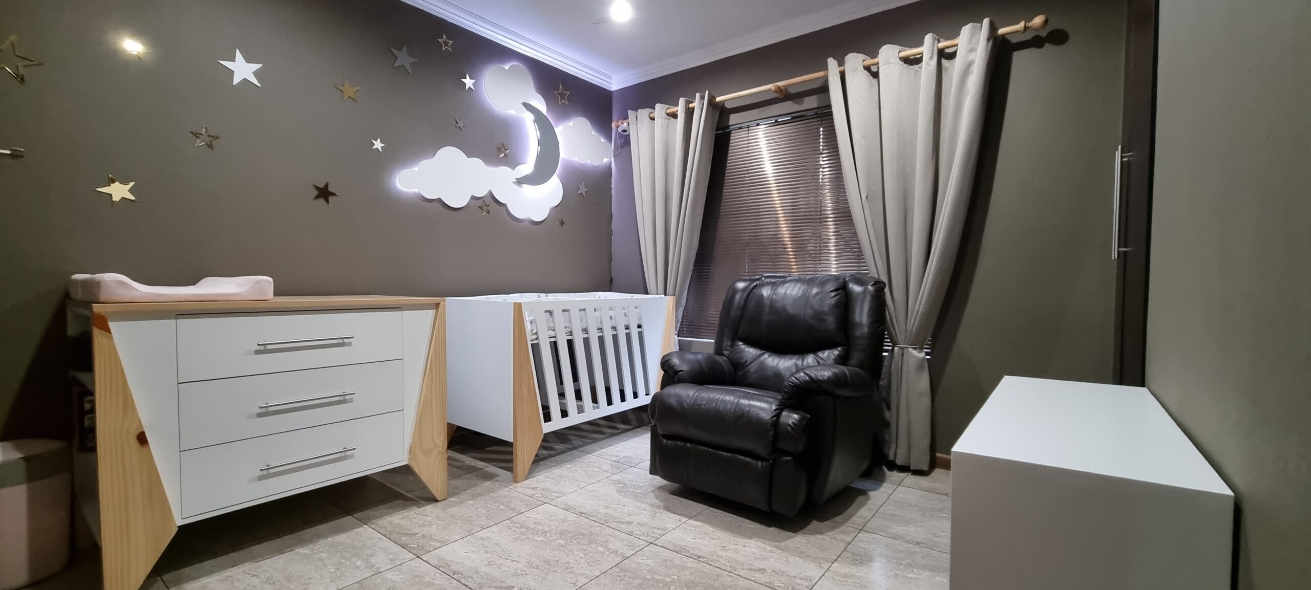 Moon, Cloud & Stars Nursery Decor